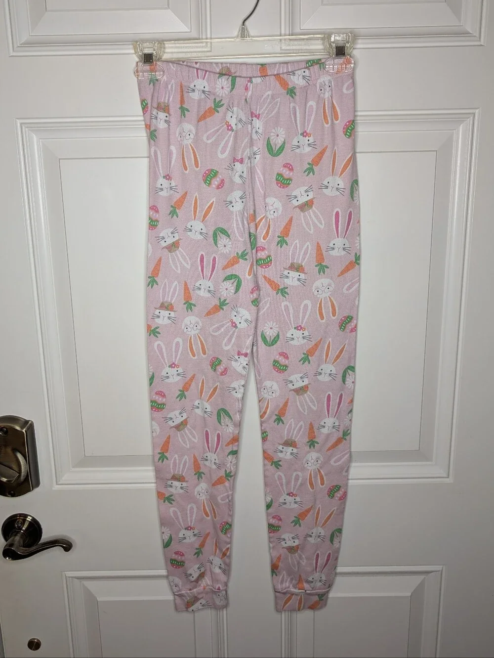 Place Big Girls Size 14 Pink Cotton Easter Bunny Pajama Pants